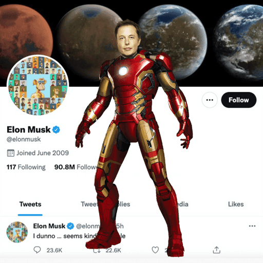 Elon Digital Trading Card #262