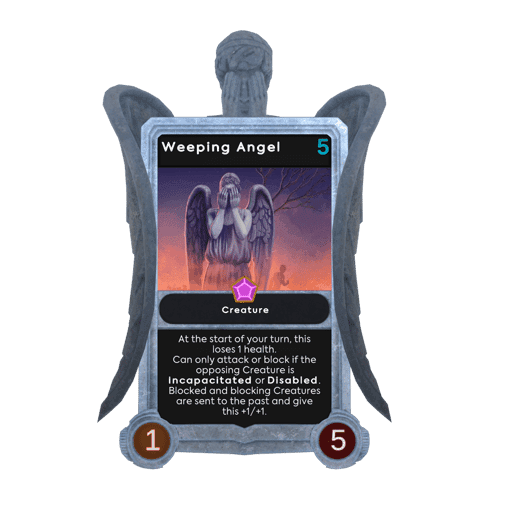 Weeping Angel - Glitch Angel Frame