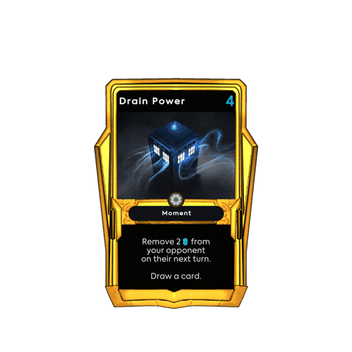 Drain Power - Gold Frame