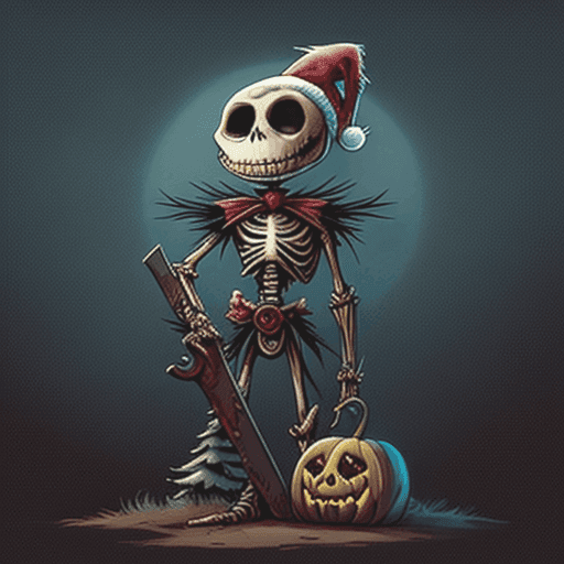 Santa Skellington #118