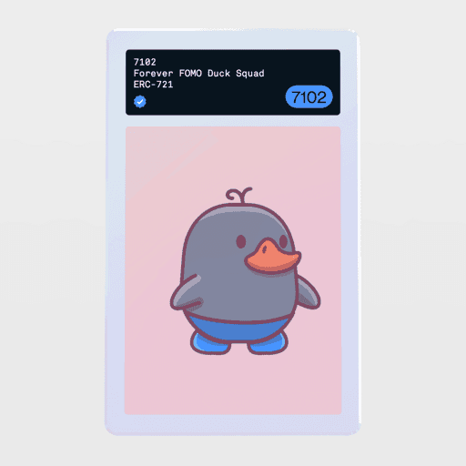 Minter Token - Forever FOMO Duck Squad #7102