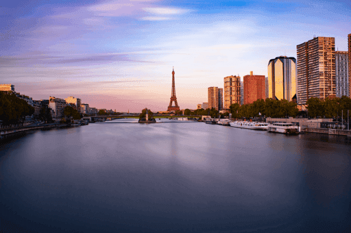 picture of PARIS (Seine, Eiffel tower, Building)