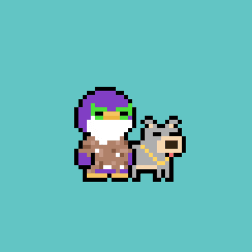 Pixel Penguin #3687