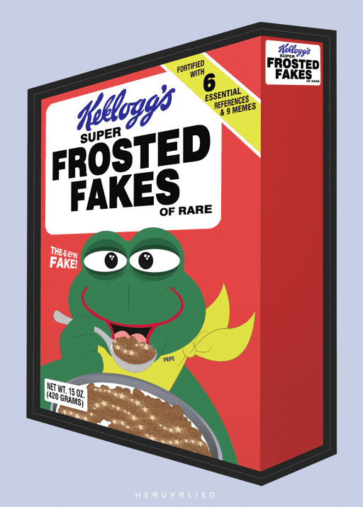 Keklogg's Super Frosted Fakes