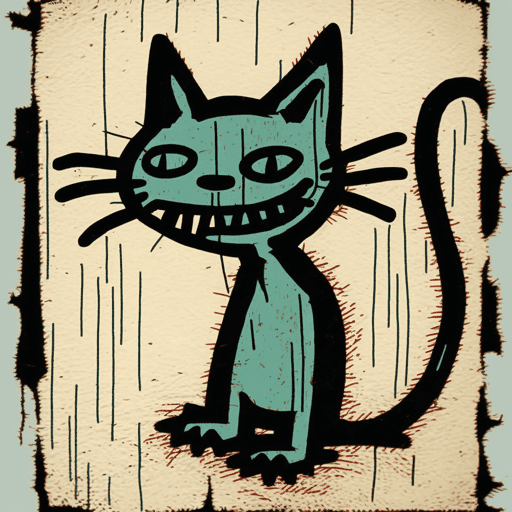 Messy Cat #7