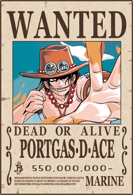 Portgas D. Ace - One Piece Wanted #1