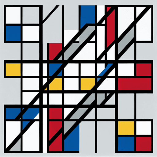 Mondrian's Labyrinth by Lilia #8