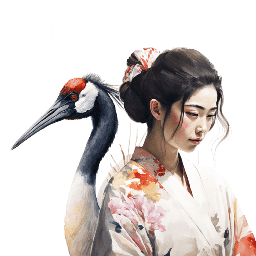 #039 【Red crowned crane】