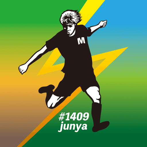 #1409junya ID Sticker #487