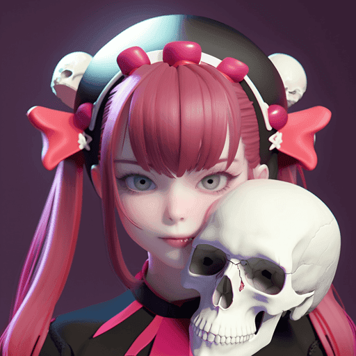 skull girl#63