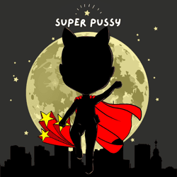 SuperPussy Coloring Book