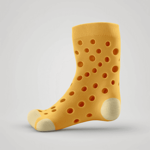 Cheesy Sock