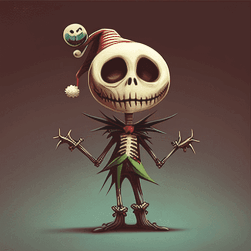 Santa Skellington #49