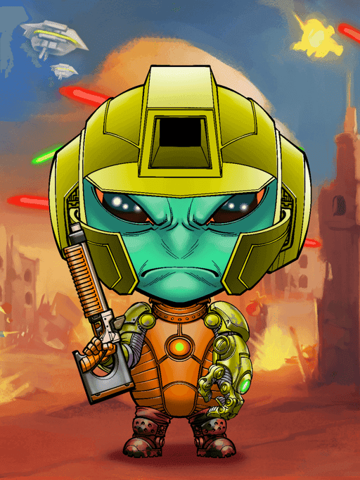 War Mars Soldier #465