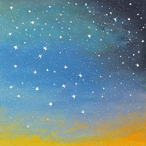 Mysterious Starry Sky #141