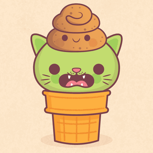 Kitty Cone #2039