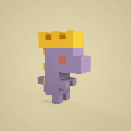 3D tiny dino #0035