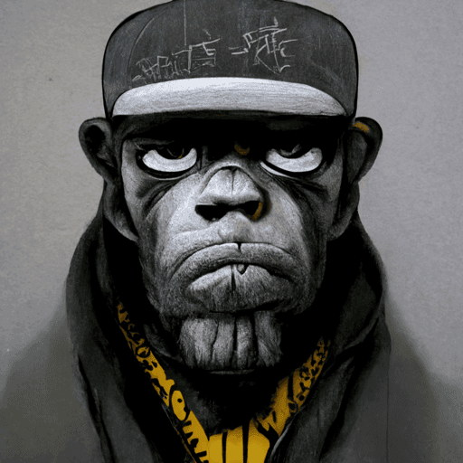 Graffiti Ape #138