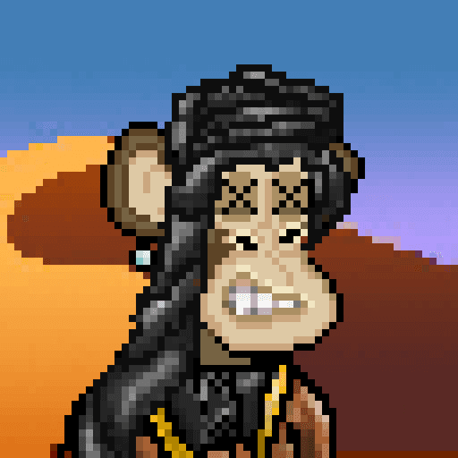 The Bored Pixel Ape Saudis #2421