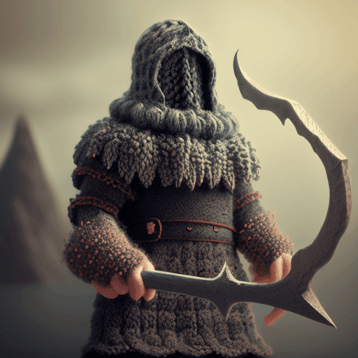 Knitted monsters #19