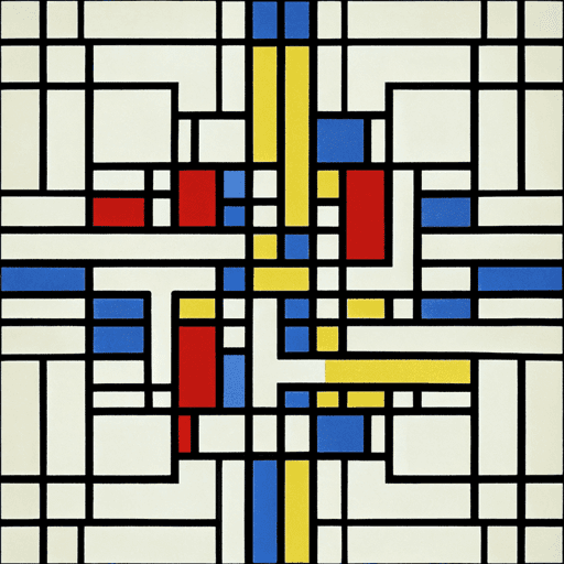 Mondrian's Labyrinth by Lilia #13