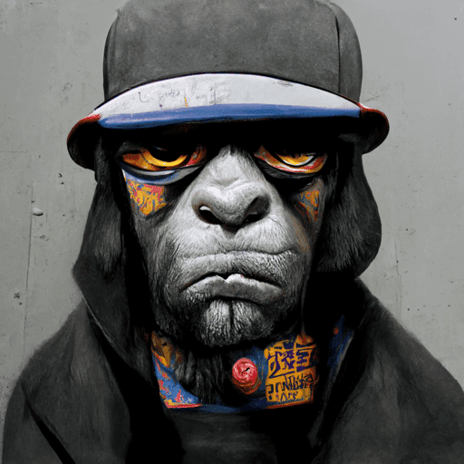 Graffiti Ape #235