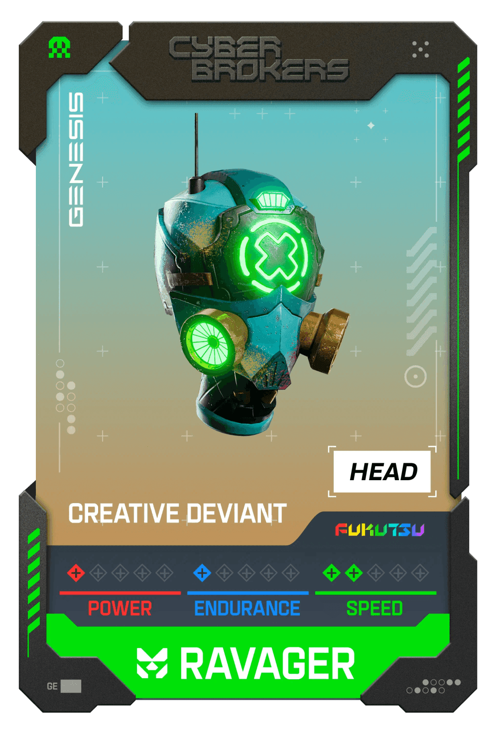 Creative Deviant Ravager Head