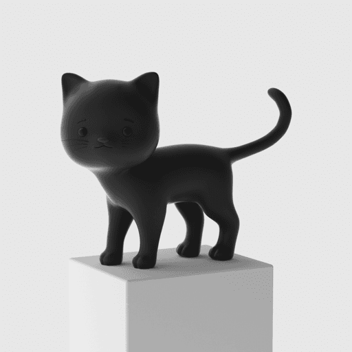 3D Meow Cat #2