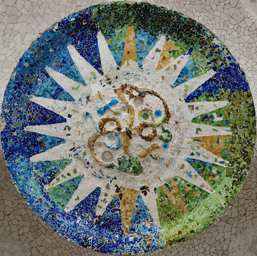 A Medallion of Güell in the Positive #17/17