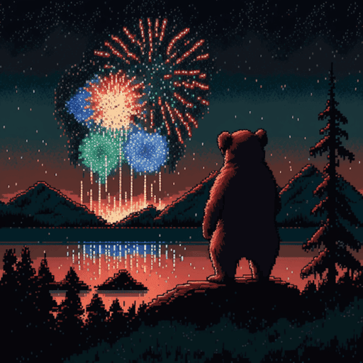 Pixel New Years #17