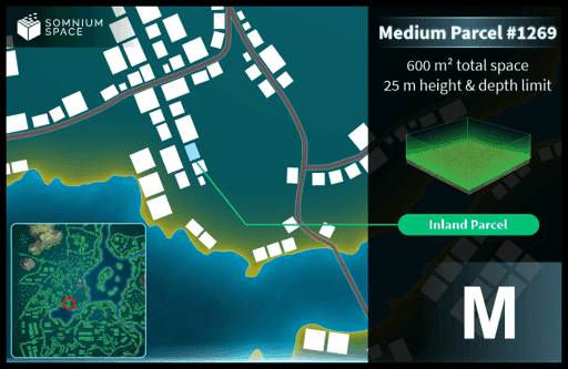 Medium #1269 (M) parcel in Somnium Space