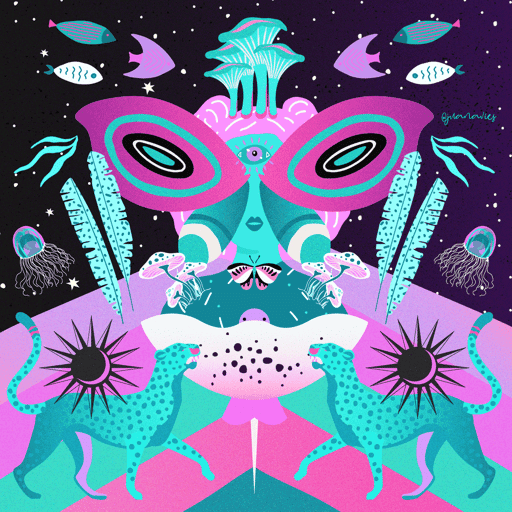 Astro Cosmic Butterfly