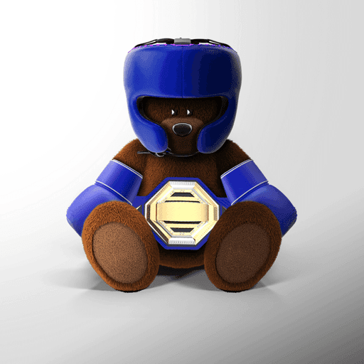 Blue Boxer Teddy