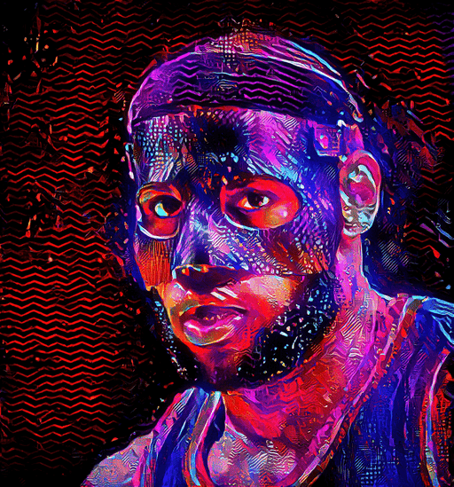 PORTRAIT #12: Masked LeBron