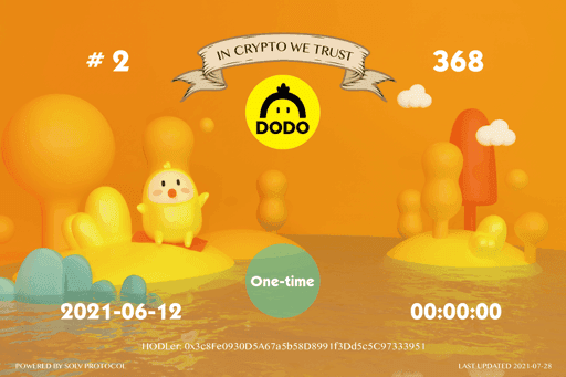 DODO Allocation Voucher #2 - 368.00 - OneTime