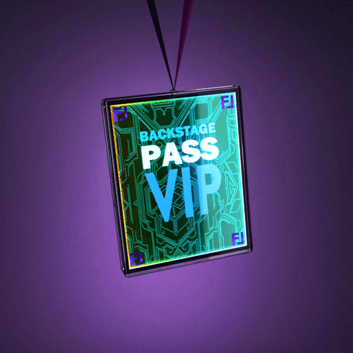 Silver Backstage Pass