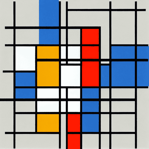 Mondrian's Labyrinth by Lilia #17