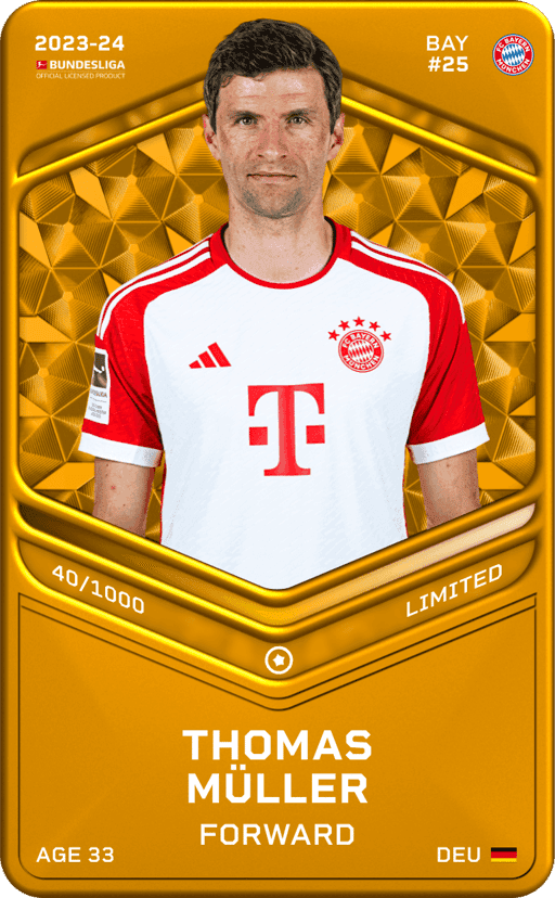 Thomas Müller 2023-24 • Limited 40/1000