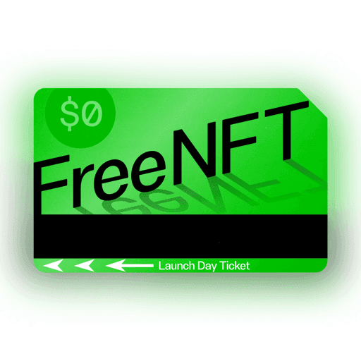 FreeNFT Collectible Launch Ticket