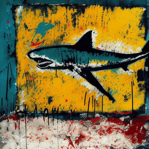 Abstract Shark by Kimi #41