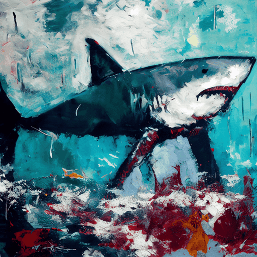 Abstract Shark by Kimi #5