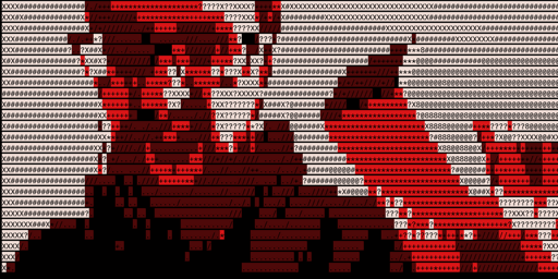 ASCII Portrait of a Rubberstamp Artist