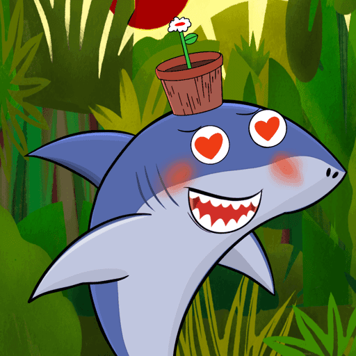 Happy Shark #2064