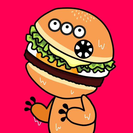 TABEMON #002  Hamburger (Egg)