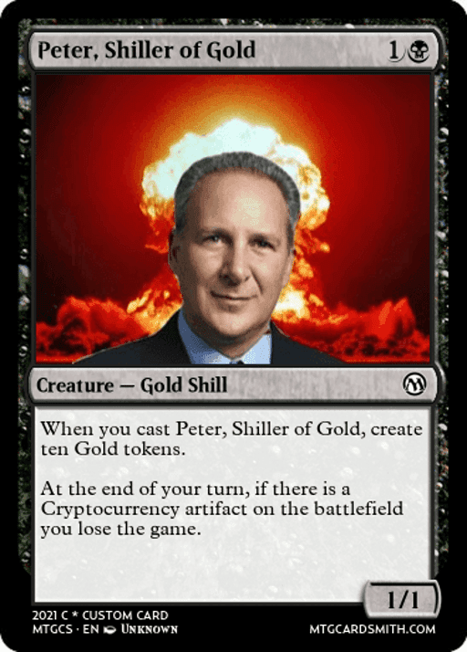 Peter, Shiller of Gold