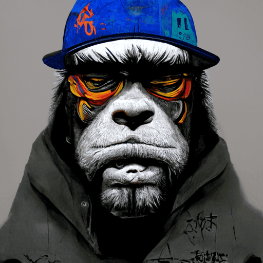 Graffiti Ape #118