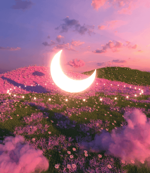 Moon in Spring