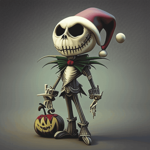 Santa Skellington #37