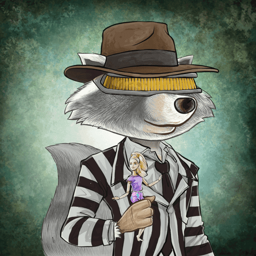 RETRO RACCOONS #376