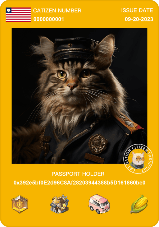 Catizen Passport #1